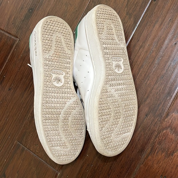 Adidas Stan Smith Green Back Tennis Shoes Size 7 - Picture 7 of 10